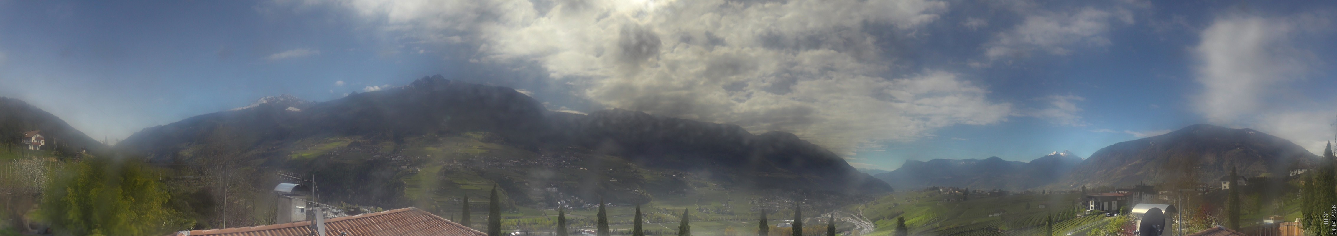 Archiv Foto Webcam Panorama Schenna