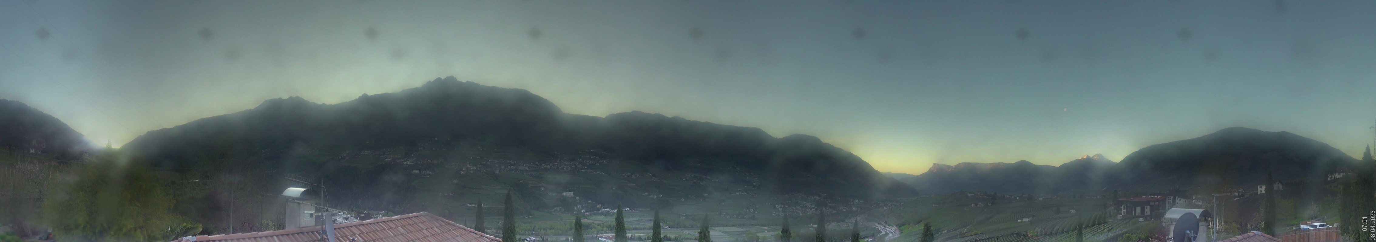 Archived image Webcam Schenna - South Tyrol