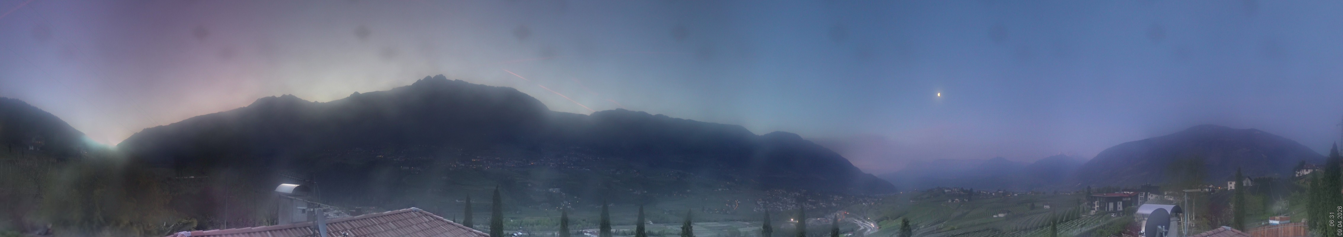 Archiv Foto Webcam Panorama Schenna