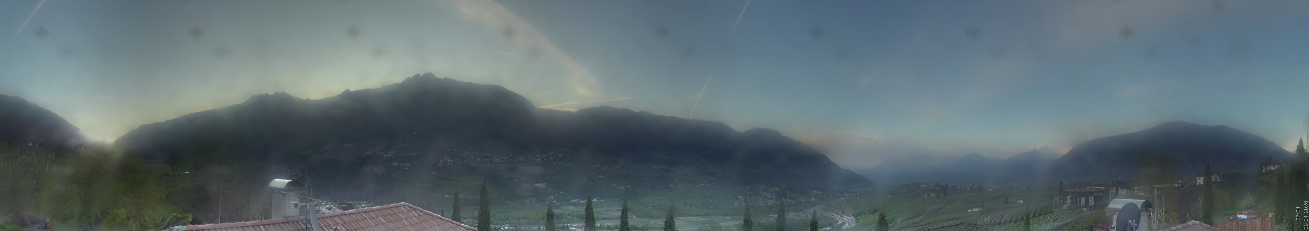 Archiv Foto Webcam Panorama Schenna