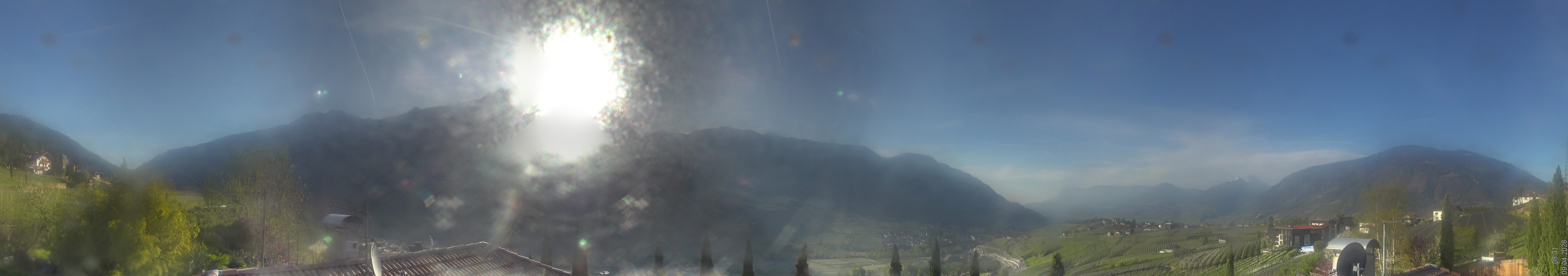 Archiv Foto Webcam Panorama Schenna