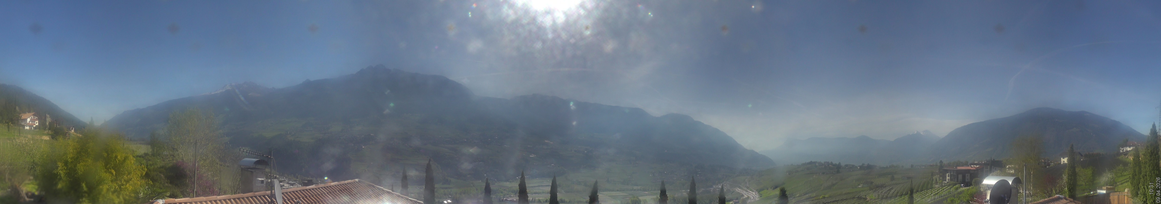 Archiv Foto Webcam Panorama Schenna