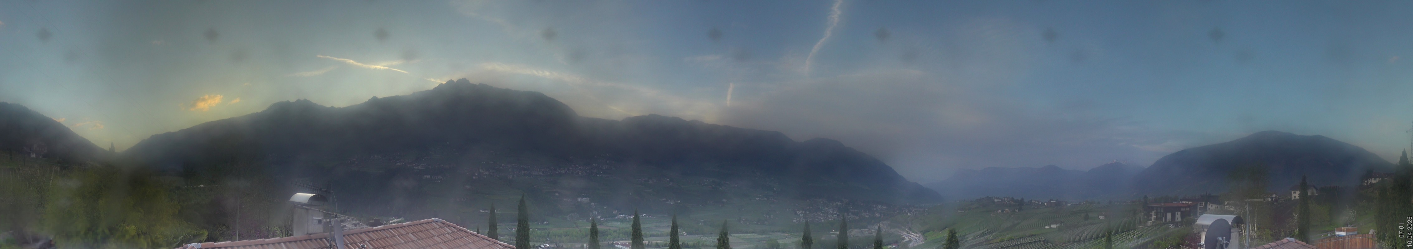 Archiv Foto Webcam Panorama Schenna