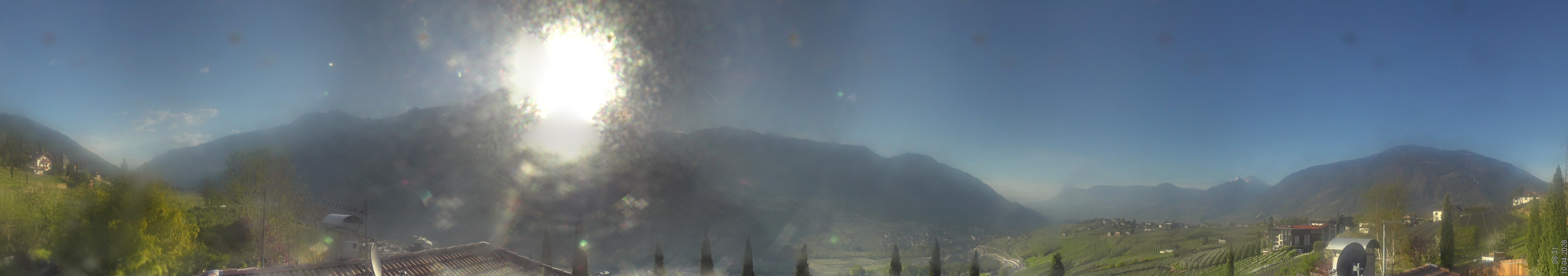 Archiv Foto Webcam Panorama Schenna