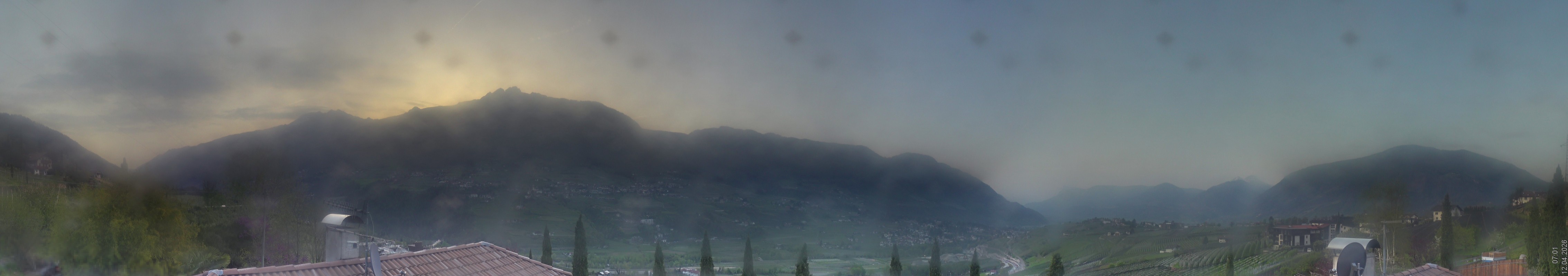 Archived image Webcam Schenna - South Tyrol