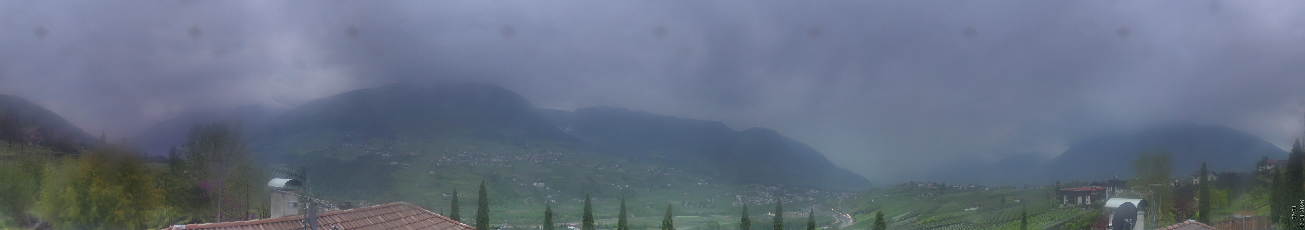 Archiv Foto Webcam Panorama Schenna