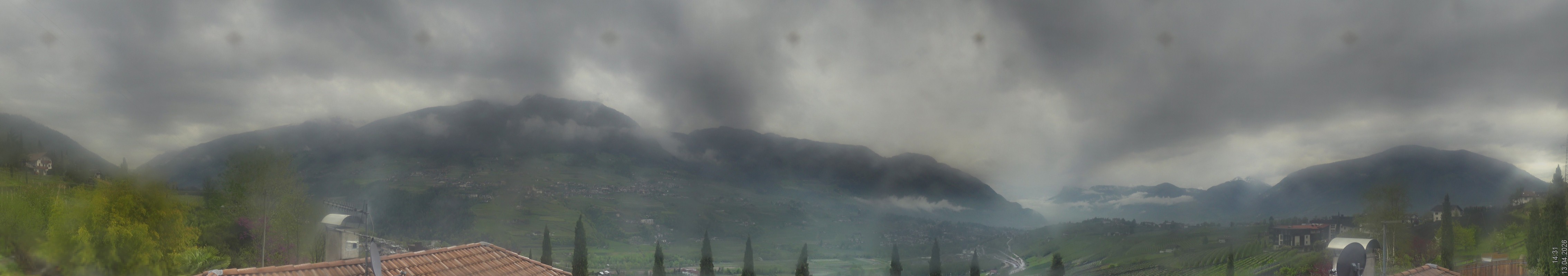 Archiv Foto Webcam Panorama Schenna