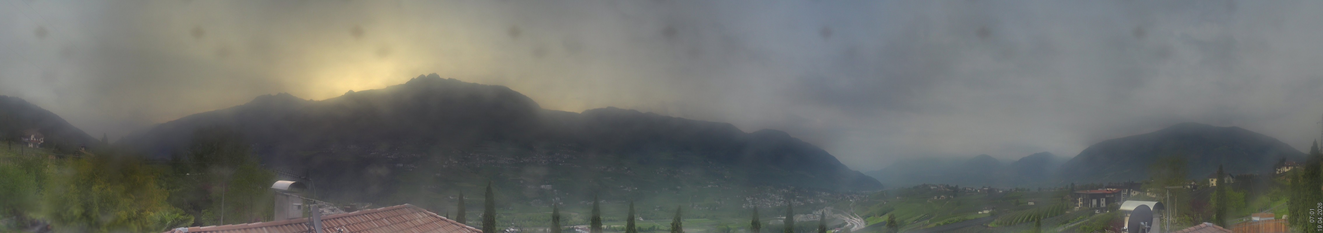 Archiv Foto Webcam Panorama Schenna