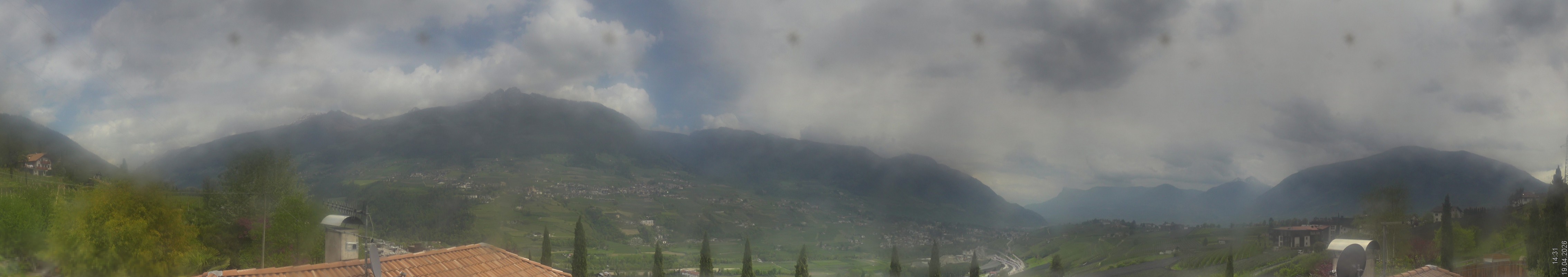 Archiv Foto Webcam Panorama Schenna