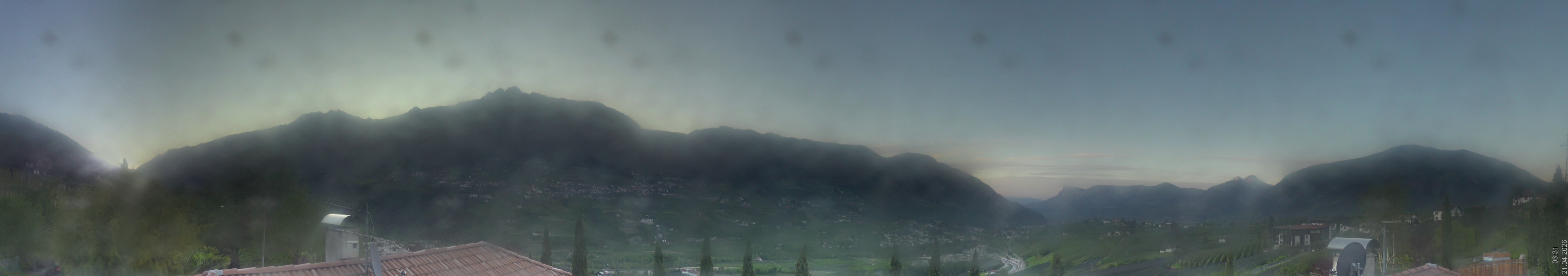 Archiv Foto Webcam Panorama Schenna