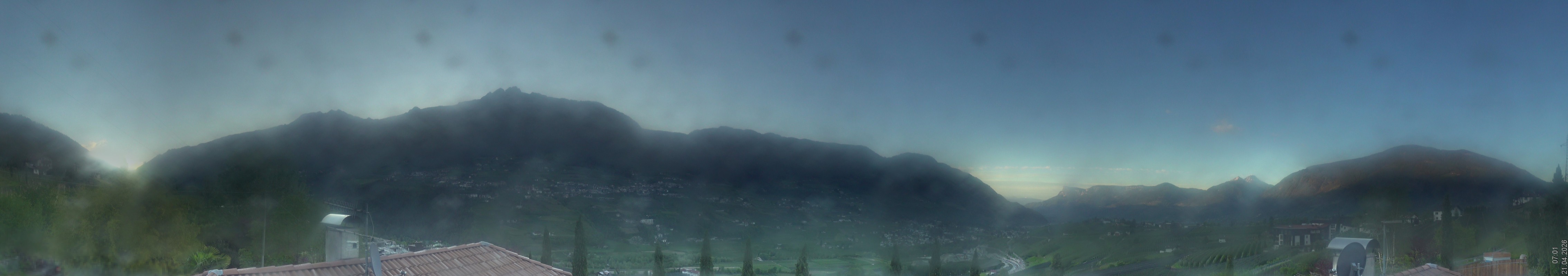 Archiv Foto Webcam Panorama Schenna