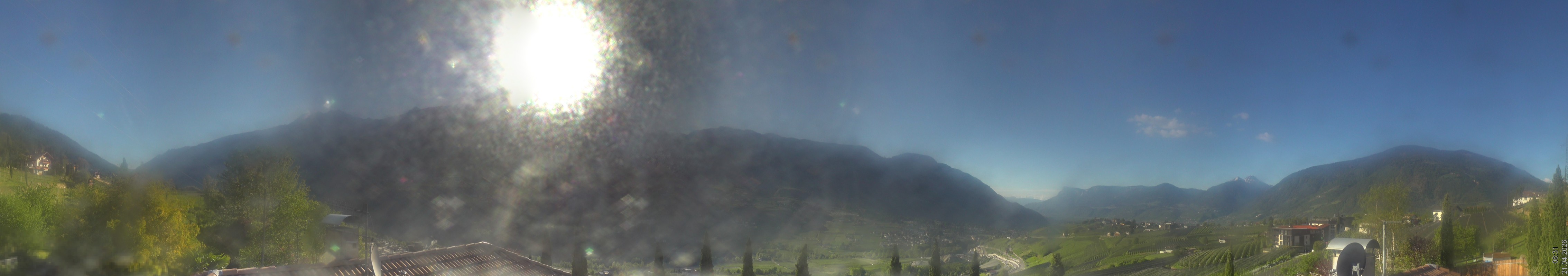 Archiv Foto Webcam Panorama Schenna