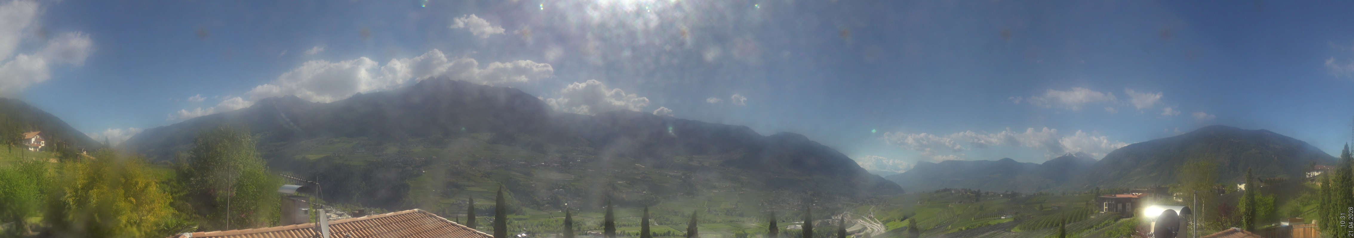 Archiv Foto Webcam Panorama Schenna