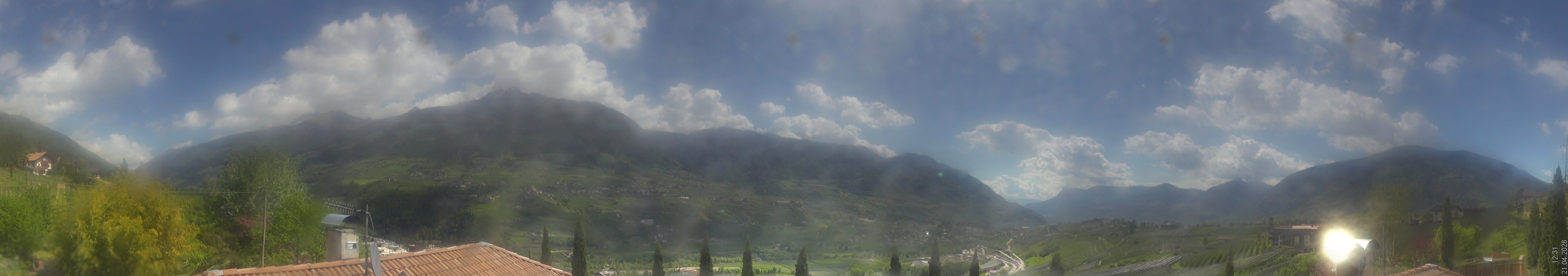 Archiv Foto Webcam Panorama Schenna