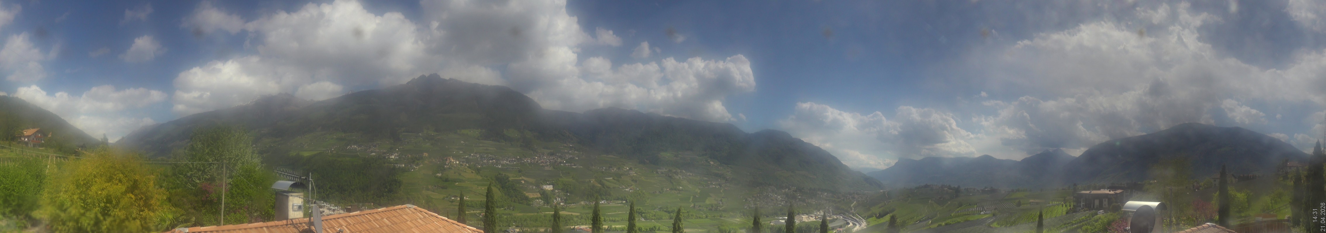 Archiv Foto Webcam Panorama Schenna