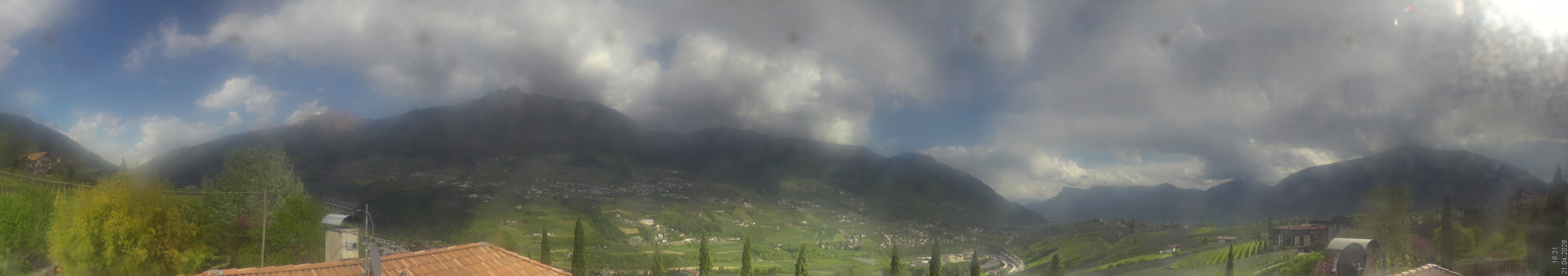 Archiv Foto Webcam Panorama Schenna