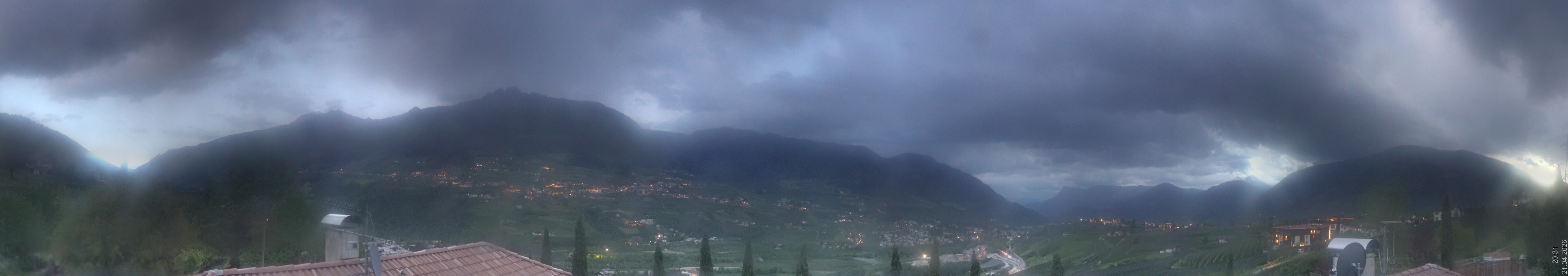 Archiv Foto Webcam Panorama Schenna