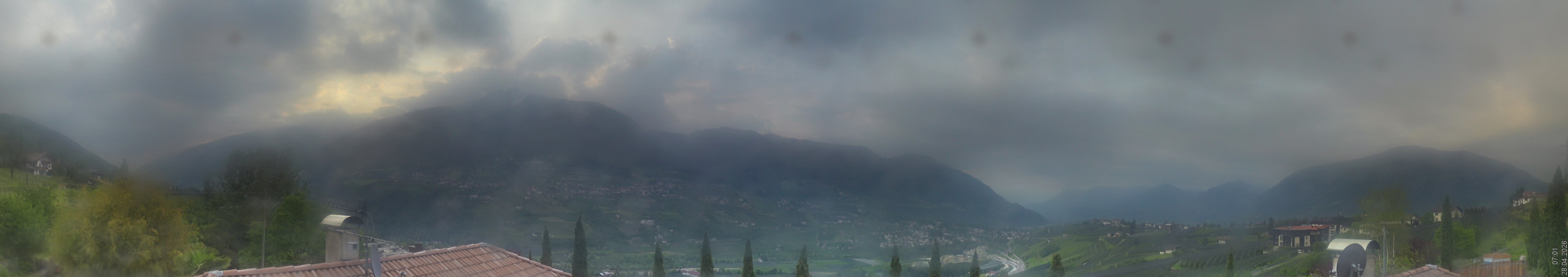 Archiv Foto Webcam Panorama Schenna