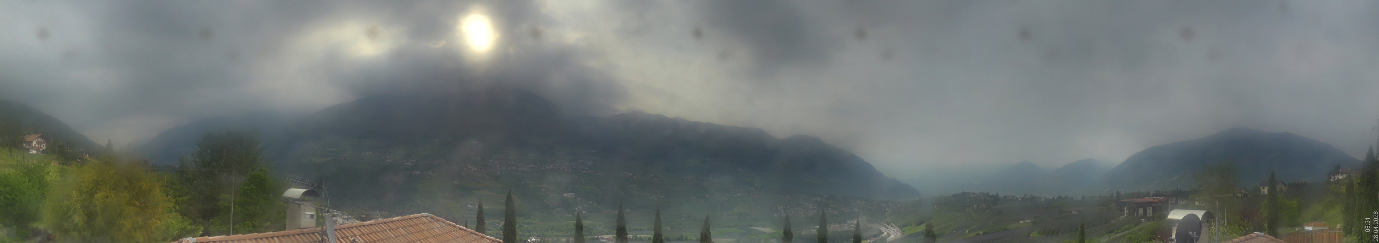 Archiv Foto Webcam Panorama Schenna