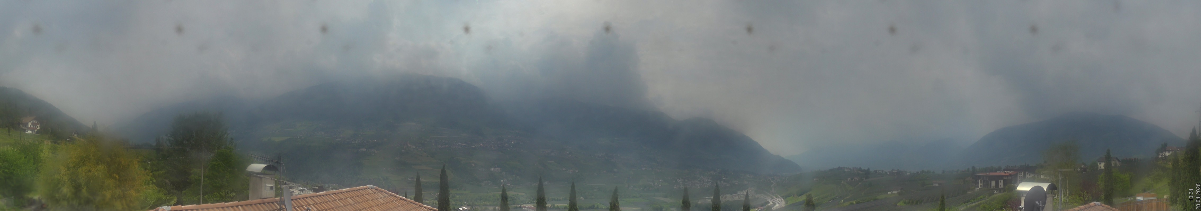 Archiv Foto Webcam Panorama Schenna