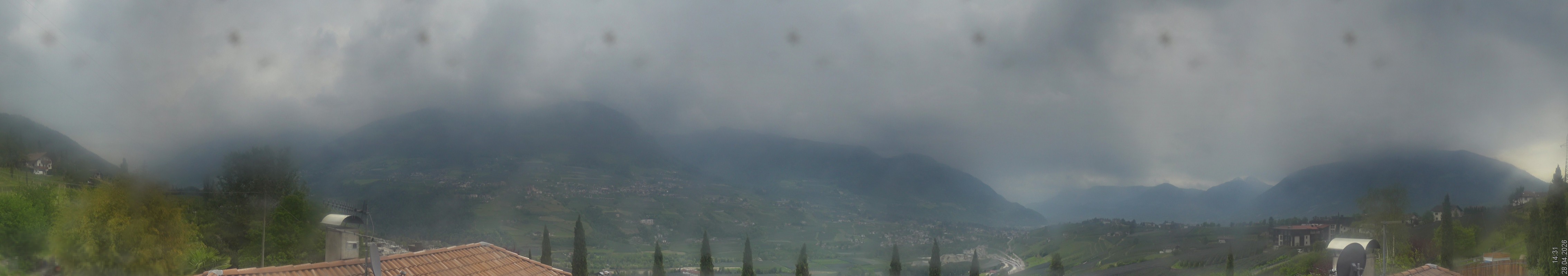 Archiv Foto Webcam Panorama Schenna