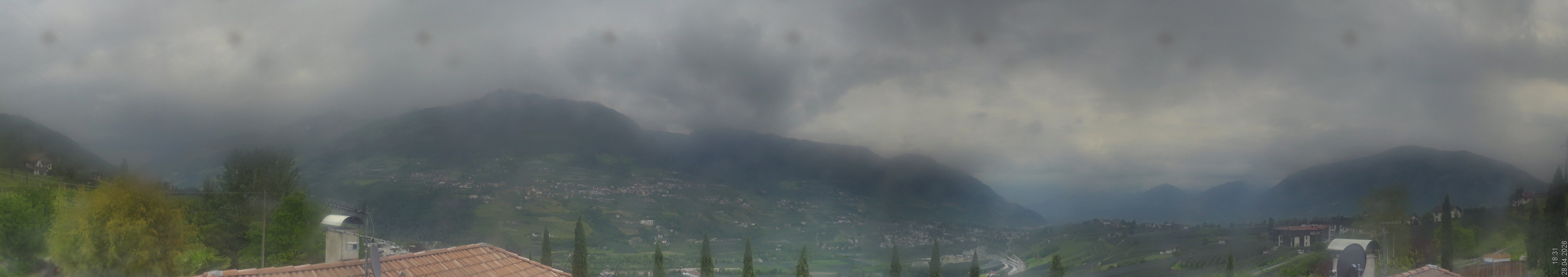 Archiv Foto Webcam Panorama Schenna