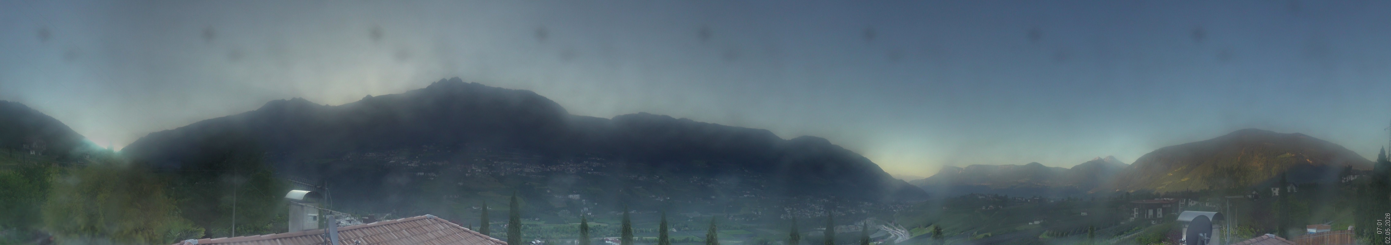 Archived image Webcam Schenna - South Tyrol
