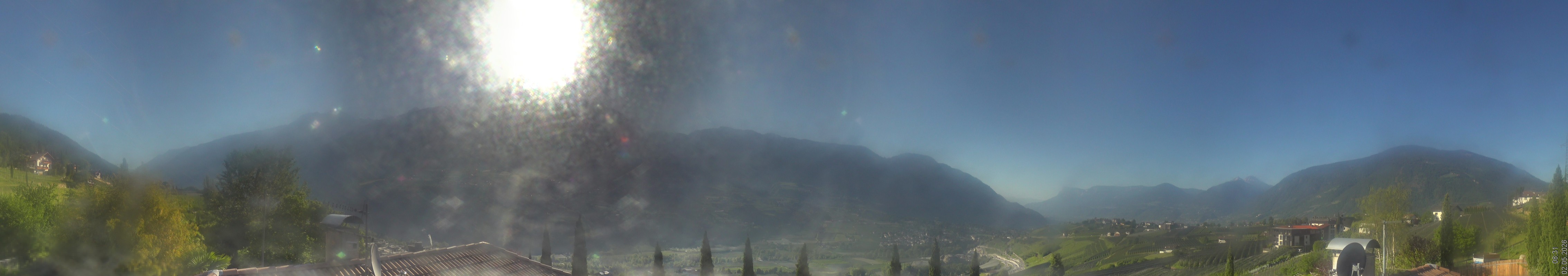 Archived image Webcam Schenna - South Tyrol