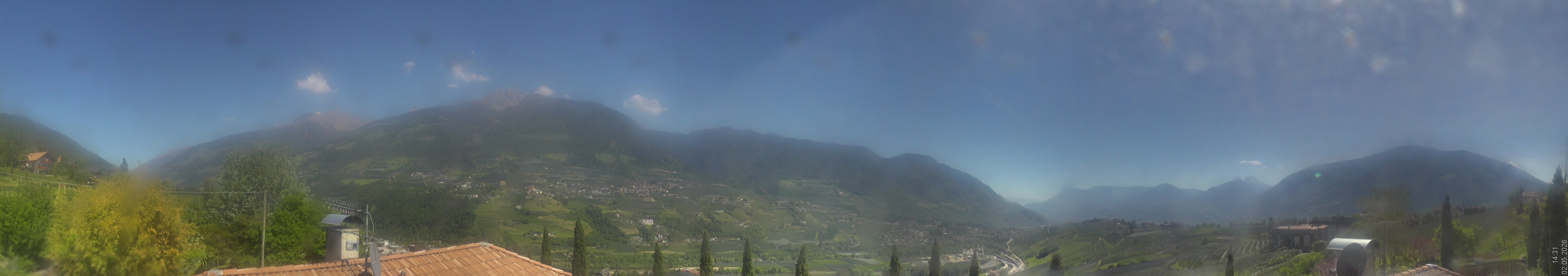 Archived image Webcam Schenna - South Tyrol