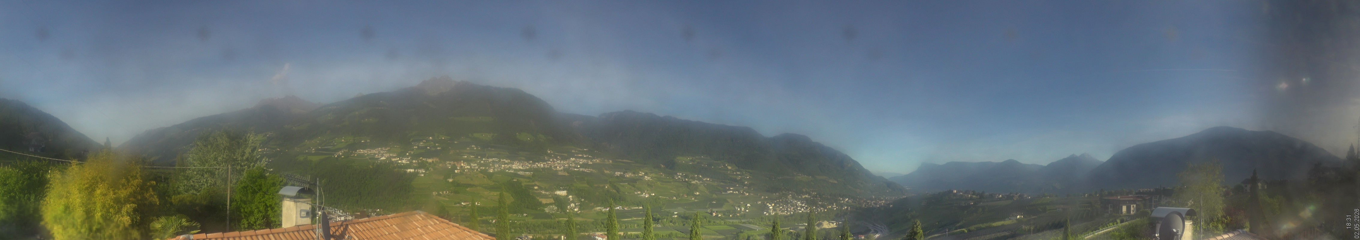 Archived image Webcam Schenna - South Tyrol