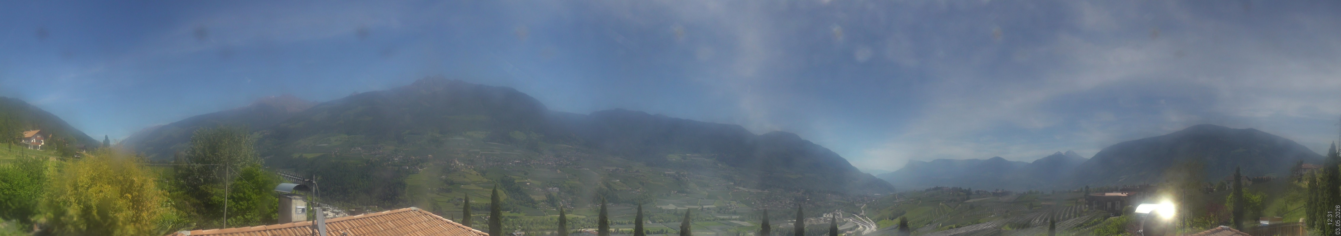 Archiv Foto Webcam Panorama Schenna