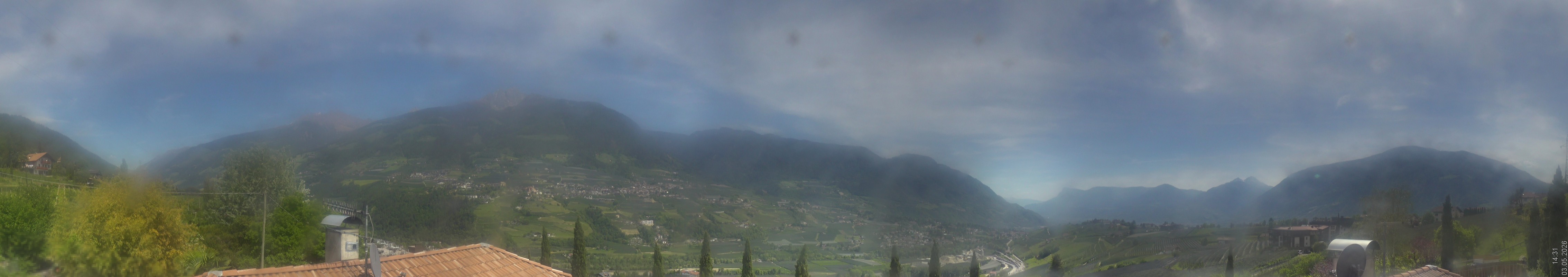 Archiv Foto Webcam Panorama Schenna