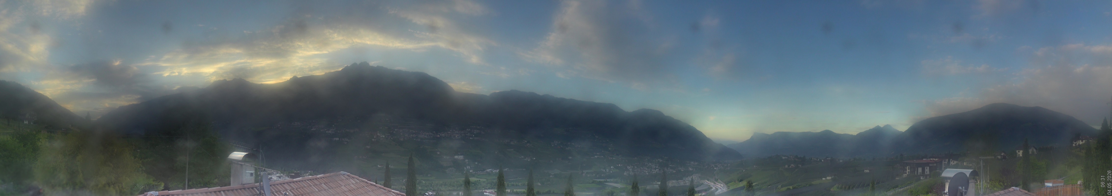 Archiv Foto Webcam Panorama Schenna