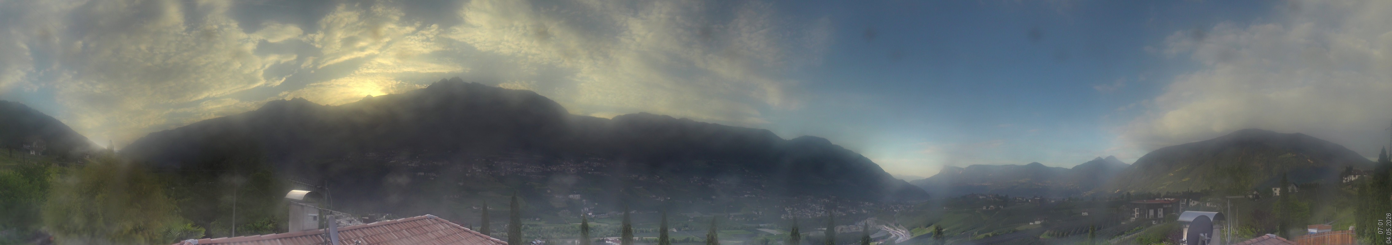 Archiv Foto Webcam Panorama Schenna