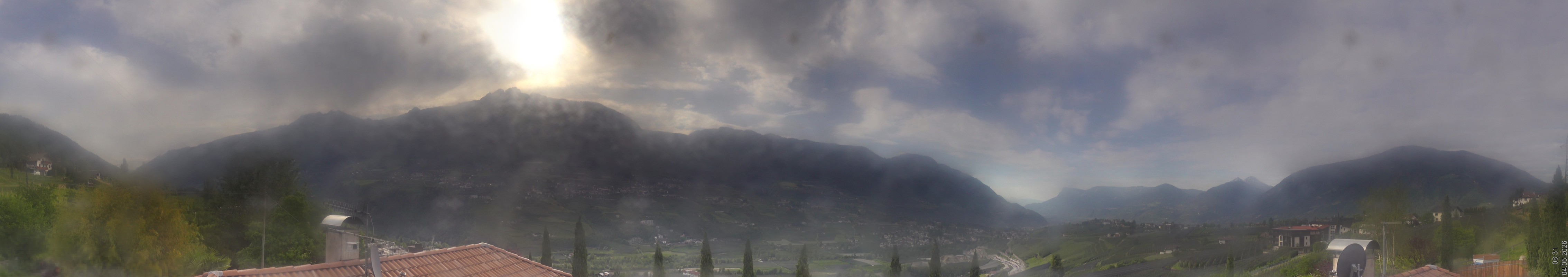 Archiv Foto Webcam Panorama Schenna