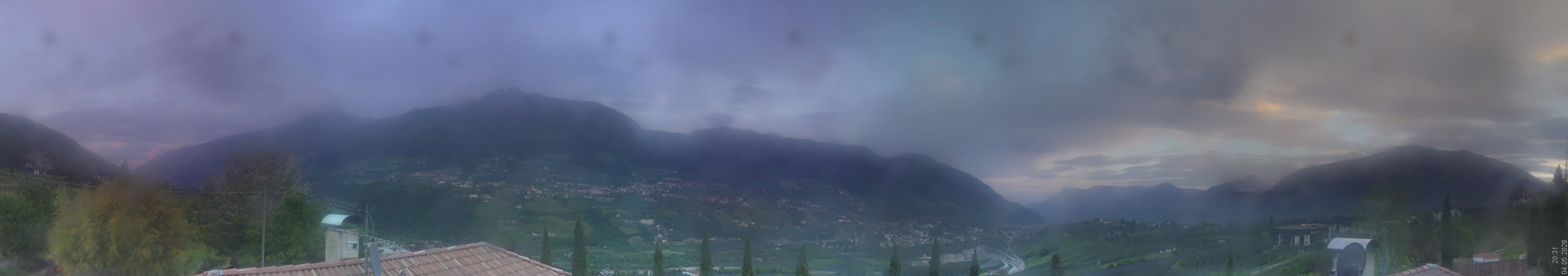 Archived image Webcam Schenna - South Tyrol