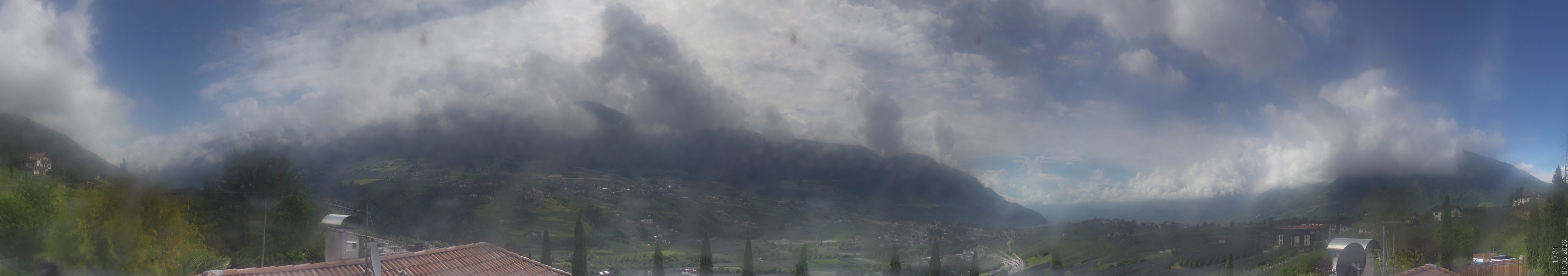 Archiv Foto Webcam Panorama Schenna