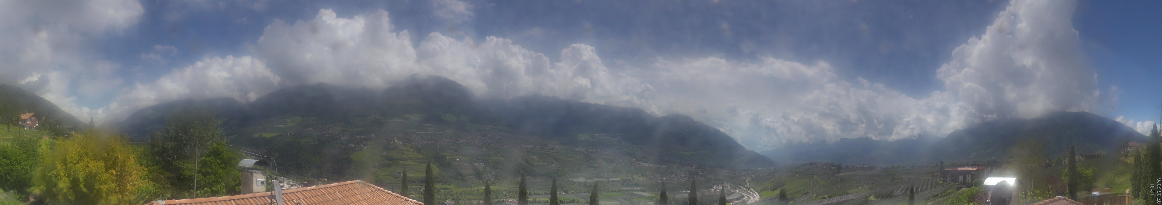 Archiv Foto Webcam Panorama Schenna