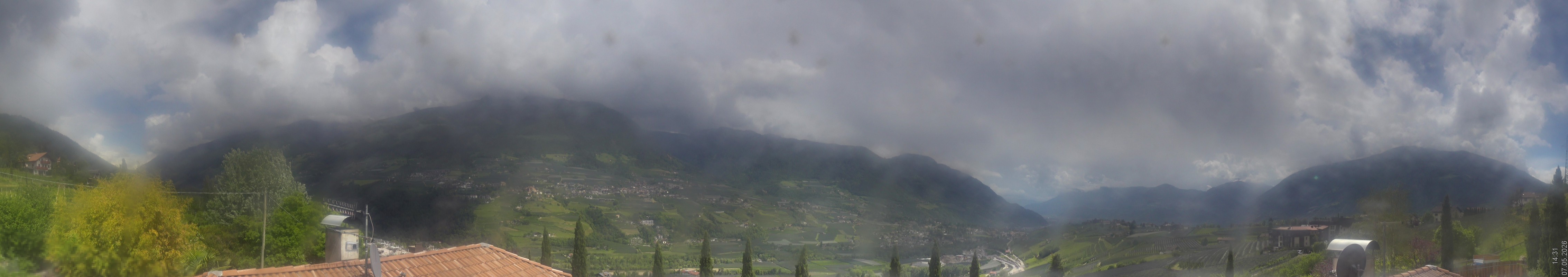 Archiv Foto Webcam Panorama Schenna