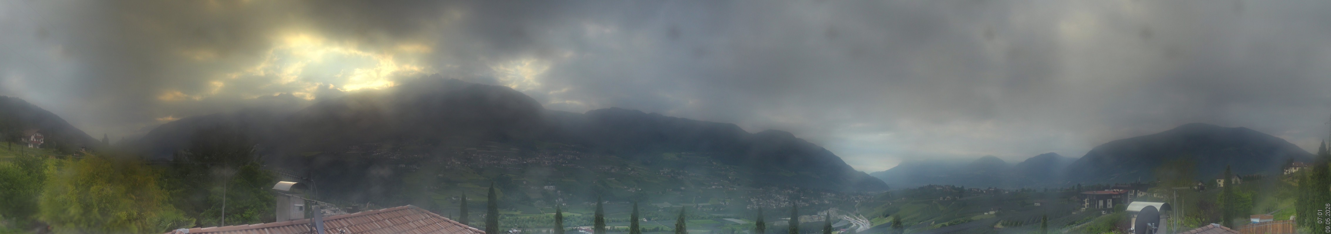 Archived image Webcam Schenna - South Tyrol