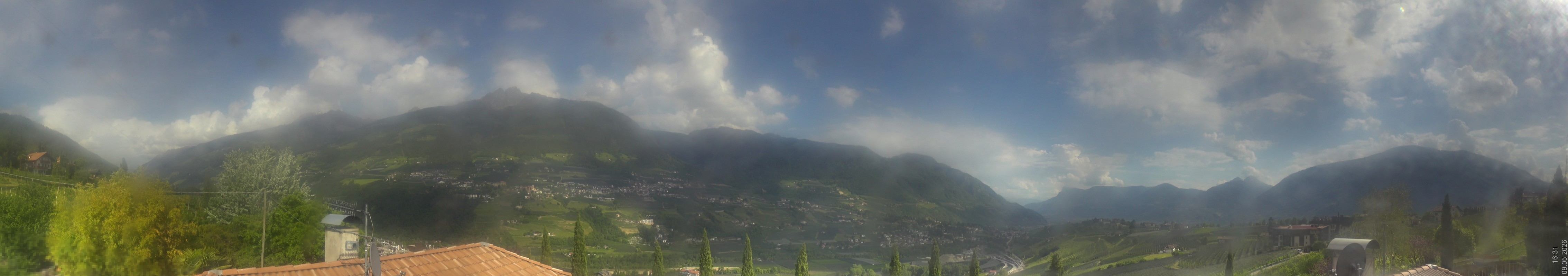 Archiv Foto Webcam Panorama Schenna