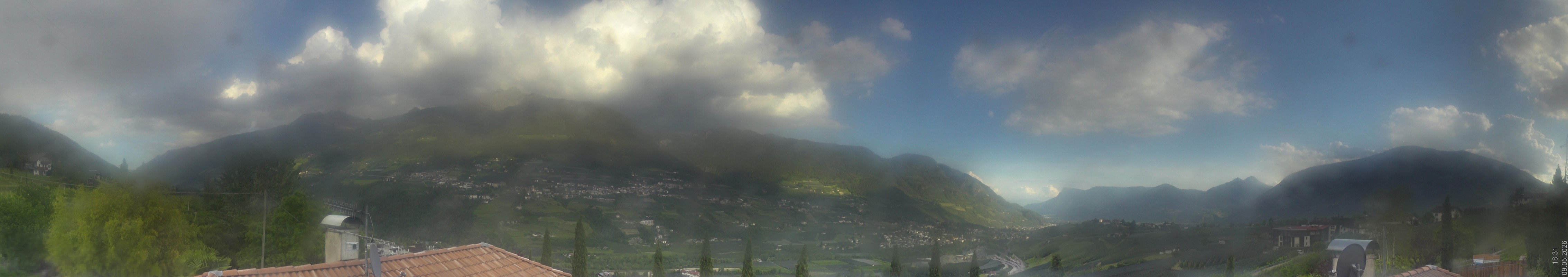 Archiv Foto Webcam Panorama Schenna