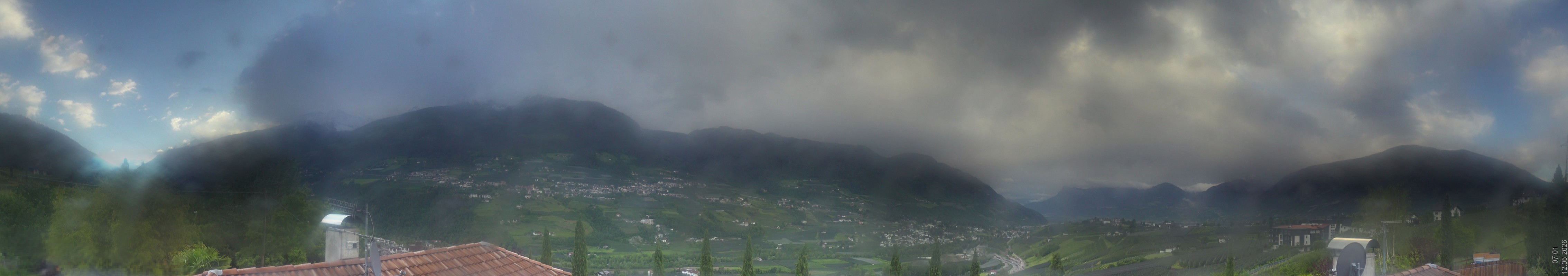 Archiv Foto Webcam Panorama Schenna