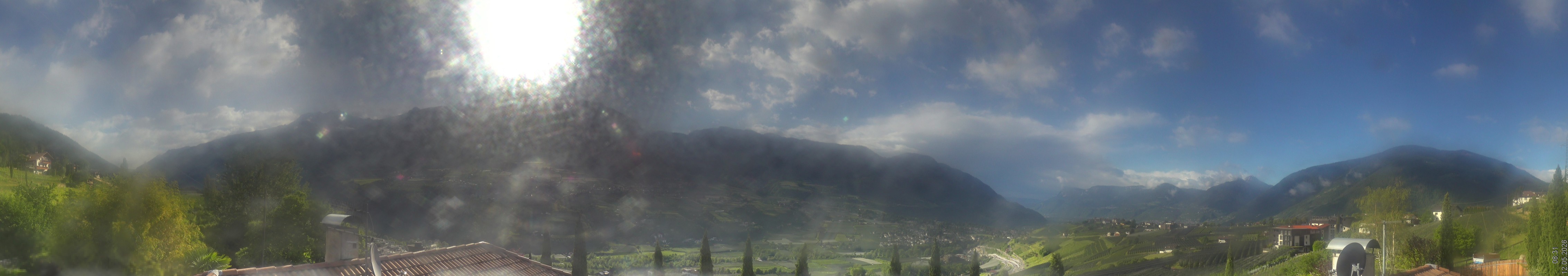 Archiv Foto Webcam Panorama Schenna