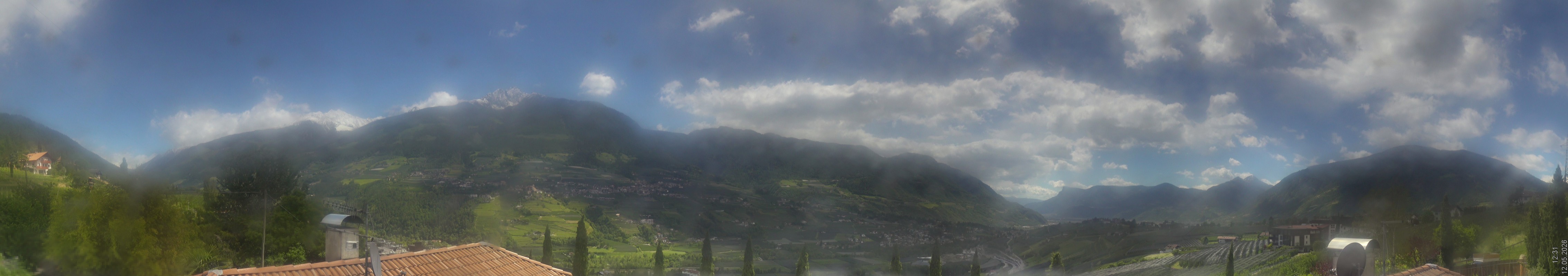 Archiv Foto Webcam Panorama Schenna