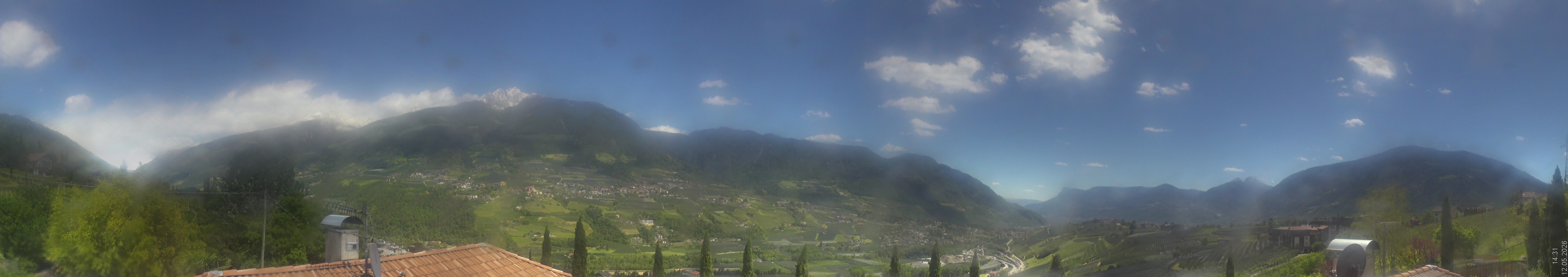 Archiv Foto Webcam Panorama Schenna