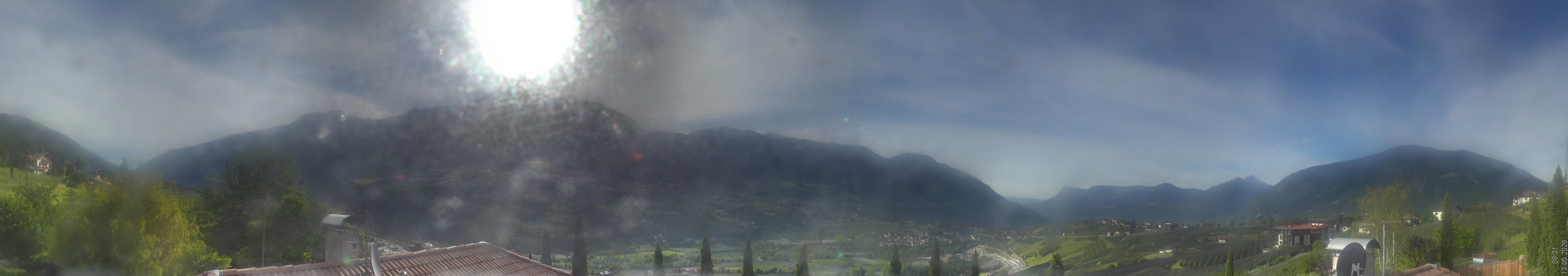 Archived image Webcam Schenna - South Tyrol