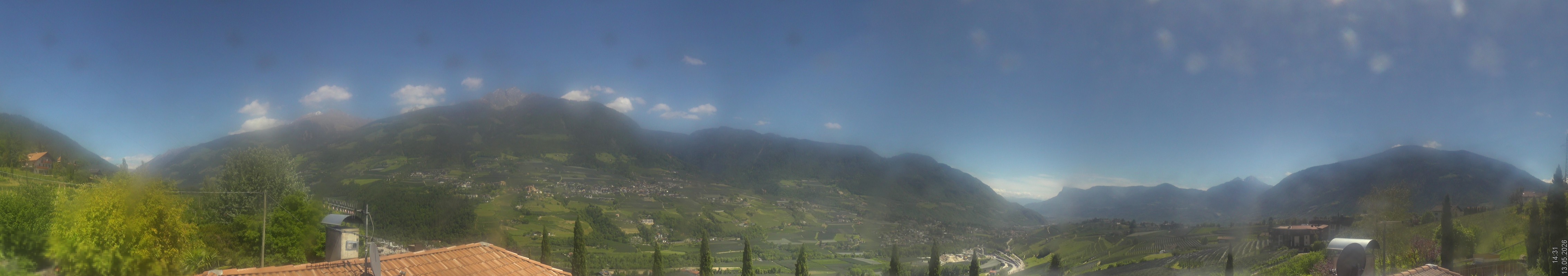Archived image Webcam Schenna - South Tyrol