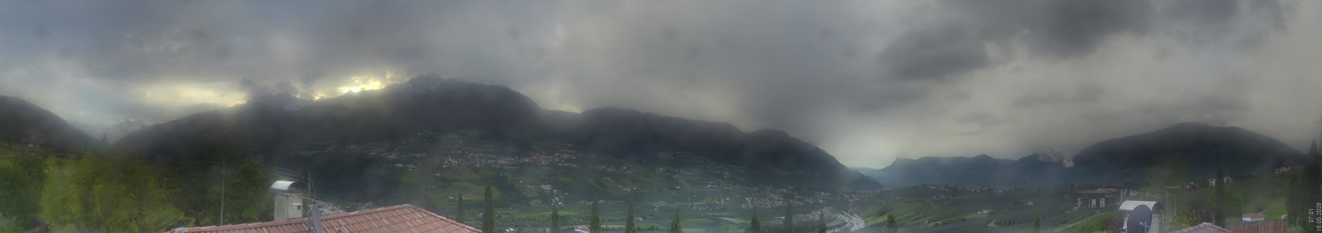 Archived image Webcam Schenna - South Tyrol