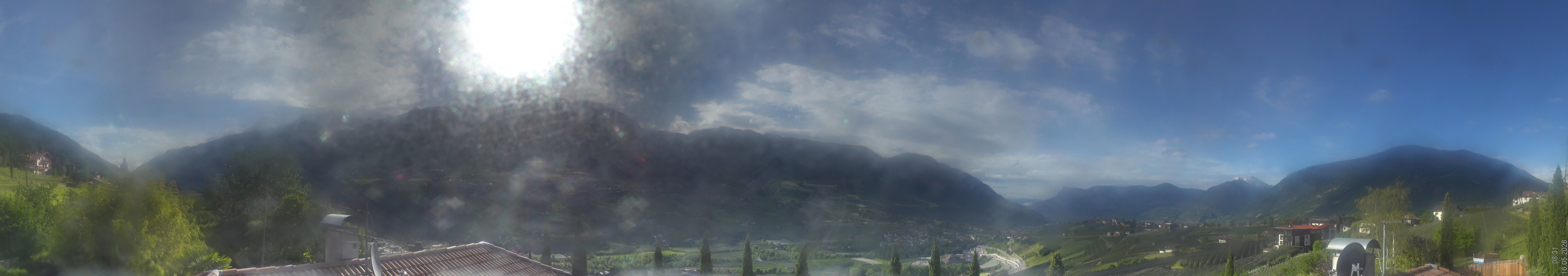 Archived image Webcam Schenna - South Tyrol